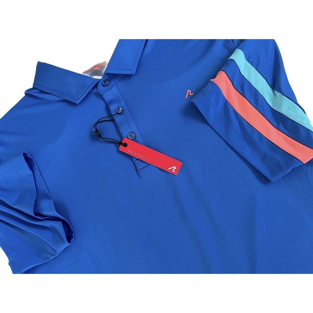 Redvanly Hayward Golf Polo Size XL Athletic Luxury Performance Short Sleeve New